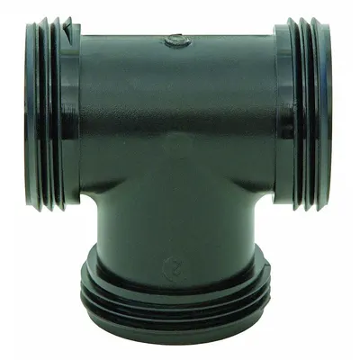 HYDRORAIN Manifold: 1" MIPT, PVC, 350 psi Max Working Pressure, 2.5 in Wd - Irrigation Manifolds