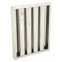 OEM Grease Filter: 20 in x 16 in x 2 in, Stainless Steel, Baffle (MPN 2EJY7)
