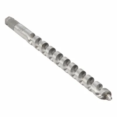 IRWIN Auger Bits: 9/16 in Drill Bit Size, 12 in Overall Lg, Hex Shank - Ship Auger Drill Bits