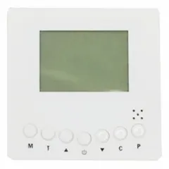 OEM replacement remote control for FIELD CONTROLS humidifiers. Compatible with models FC-60DH, FC-85DH, and FC-120DH. Enables remote adjustment of humidifier settings in residential or light commercial HVAC systems.