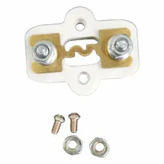 This fuse kit is a replacement component for Dayton pallet jacks. It is designed for use with models 2PLH8 and 2PLJ1 to protect the electrical system from overloads. Suitable for maintenance and repair of pallet jacks in warehouses and industrial facilities.