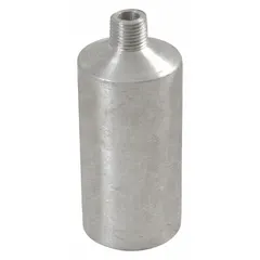 Replacement muffler for Dayton equipment, compatible with model 5UWF2. Used to reduce exhaust noise in industrial or commercial pump systems during maintenance or repair.