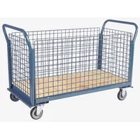 JAMCO Platform Truck: 1,200 lb, 60 in L x 30 in W x 10 in H Deck, 5 in Caster Dia (MPN EM360P500GP)