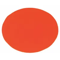 ULTRATECH Drain Cover Seal: 20 in diameter, 18 in dia Max Drain Size, Orange, 3/8 in Thick, Circle (MPN 2135)