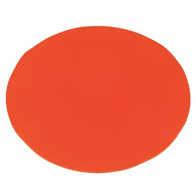 ULTRATECH Drain Cover Seal: 20 in diameter, 18 in dia Max Drain Size, Orange, 3/8 in Thick - Self-Sealing Drain Cover Seals