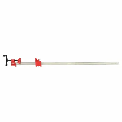BESSEY Bar Clamp: Extra Heavy Duty, Crank Handle, 48 in Jaw Opening - Max - I-Beam Bar Clamps