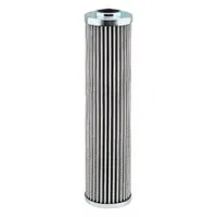 Cartridge hydraulic filter with cellulose media, 3/4 in inside diameter and 1 3/4 in outside diameter. Compatible with hydraulic fluid and includes an O-ring. Used in hydraulic systems to remove contaminants and protect components