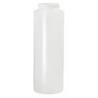 QORPAK Bottle: HDPE, 240 mL, 8 fl oz, Natural, 38-400 mm, No Closure, No Closure, Sampling (MPN PLA-03215)