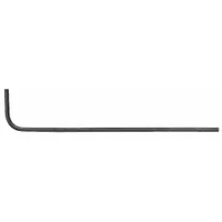 PROTO Hex Key: 0 Ball Ends, 12 mm Tip Size, Metric, Long, Alloy Steel, Black Oxide, 3 in Handle Lg (MPN J46324)