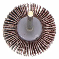 DREMEL Flap Wheel: Flapwheel Sanding Bit, Emery, 80 Grit, Std Screw, Fiberglass/Wood, Flap Wheel (MPN 504)