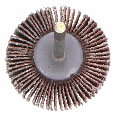DREMEL Flap Wheel: Flapwheel Sanding Bit, Emery, 80 Grit, Std Screw, Fiberglass/Wood - Sanding Bands & Drums