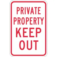 Damage & Theft Liability Parking Lot "Parking Sign" : Aluminum, Mounting Holes Sign Mounting (MPN T1-1168-DG_12x18)