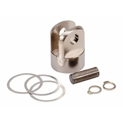 SMC Double Clevis: Clevis Mount Type, Fits 40 mm Bore Dia - Clevis Mounting Hardware