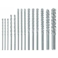 BOSCH Round Shank Drill Bit Set: 1/2 in_1/4 in_1/8 in_3/8 in_3/16 in_5/16 in_5/32 in Drill Bit Size (MPN BM5000)