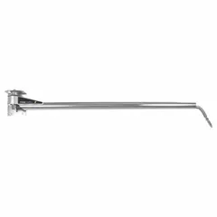 This wall-mounted boom is constructed of stainless steel and rated for a maximum operating pressure of 4,000 psi. It features a 3/8 in NPTF inlet connection and includes insulation. Typical applications include routing high-pressure water or cleaning solutions from a fixed supply to a moving hose in vehicle wash bays or similar industrial settings.