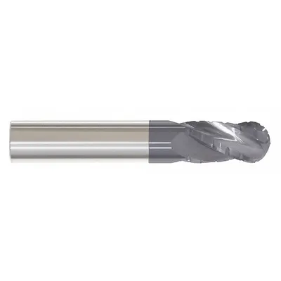 OEM Roughing End Mill: Carbide - Ball-Nose Carbide Roughing End Mills for Steel & Cast Iron