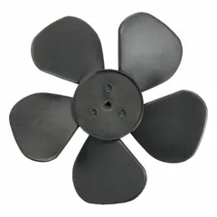 This BROAN replacement propeller is designed for use in HVAC and refrigeration systems to move air across coils or heat exchangers. It is suitable for direct-drive or belt-driven fan assemblies in commercial ventilation, exhaust, and cooling equipment.