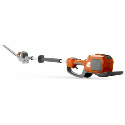 HUSQVARNA Battery-Powered Hedge Trimmer: MAX Platform, 22 in Cutting Wd, 22 in Blade Lg - Battery-Powered Extended-Reach Hedge Trimmers