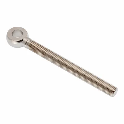 AMPG Fixed Rod End: Stainless Steel, Plain, 6 in Hole Center-to-End Lg, Right Hand - Stainless Steel Male Threaded Fixed Rod Ends