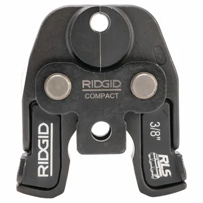 RIDGID Cordless Press Tool Jaw: 3/8 in Pipe, Copper, For RLS Press - Jaws for Compact Press Tools