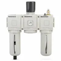 NUMATICS Filter/Regulator/Lubricator Assembly: 1 in NPT, 4,250 lpm, 10 bar Max Op Pressure, 5 micron (MPN A653A0000019282)