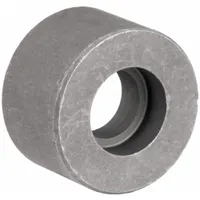 Steel reducer fitting with socket-weld connections for extreme-pressure piping systems. Reduces pipe size from 3 in to 1-1/4 in. Female socket ends on both sides. Used in industrial high-pressure applications requiring a reduction in line size