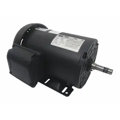 This Dayton rigid base 3-phase AC motor delivers 2 hp at 1,745 RPM with a totally enclosed fan-cooled (TEFC) enclosure. It operates on 230/460V AC at 60 Hz, drawing 5.44/2.72 A full load current. Suitable for industrial applications such as pumps, fans, conveyors, and compressors.