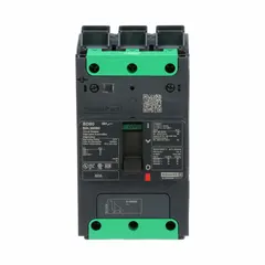 Molded Case Circuit Breaker: 80 A Amps, 25kA at 277/408V AC, Fixed, Everlink Lug Both Ends, ABC, BDL (MPN BDL36080). Key specifications — Terminal Connection: Everlink Lug Both Ends; Phase Connection: ABC; Max. AIR Rating: 25kA at 277/408V AC; Instantaneous Trip: Fixed; Series: BDL.