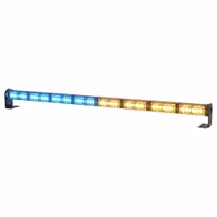 CODE 3 Warning and Directional Light Stick: Combo Warning and Directional Light, Amber/Blue, Clear (MPN MTS835MC-BA)