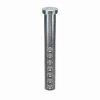 Clevis Pin,3 in L,Steel 7/16 in dia,PK10: Inch, 7/16 in Pin Dia, 3 in Shank Lg, Steel, Headed, 10 PK (MPN WWG-CLPUZ-025)