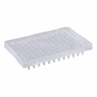 QORPAK PCR Well Plate: Sterile, 96 Wells, 0.2 mL, RNase/DNase Free, Square, Polypropylene (MPN 341365)