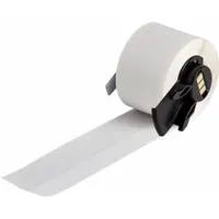 Wraparound Label: 1 1/2 in, 1 1/2 in x 50 ft, Vinyl, White (Matte) (MPN M6C-106-427)