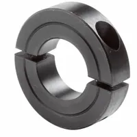 CLIMAX METAL PRODUCTS Shaft Collar: 2-Piece, Inch, Round, Clamp-On, 1 1/4 in Bore Dia, Carbon Steel (MPN H2C-125)