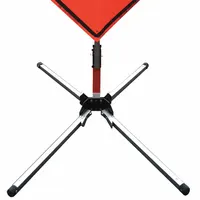 Sign Stand: Roll-Up, 36 in x 36 in, 48 in x 48 in Compatible Sign Size, 4 Legs, 25 in to 38 in (MPN 669-C-202-S-KLSH)