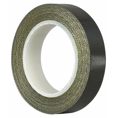 TAPECASE Cloth Tape: 2 in Wd, 18 yd Lg, 8 mil Thick, Silicone, Polyethylene Coated Cloth - PTFE Slick Surface Tape