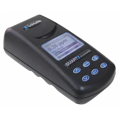 LAMOTTE Colorimeter: Chlorine, 428 nm_525 nm_568 nm_635 nm Wavelengths, 2% Accuracy - Single Parameter Colorimeters