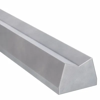THOMSON Linear Shaft Support Rail: 3/4 in Shaft Dia, 24 in Lg, Black Oxide - Low Profile Linear Shaft Support Rails