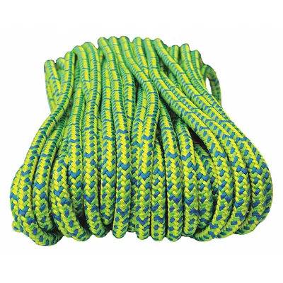 ALL GEAR Rigging and Climbing Rope: Double Braid, 1/2 in Dia, 750 lb Working Load Limit - Rigging & Climbing Rope