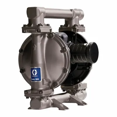 GRACO Diaphragm Pump: Stainless Steel Body, 1 in, NPT Connection, 50 gpm - Stainless Steel Housing AODD Pumps