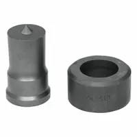 EDWARDS Oversize Round Punch & Die Set: Edwards, IW55, IW65, IW100, IW120, Round, 6 in Overall Lg (MPN ED9-PDOS1-13/32)