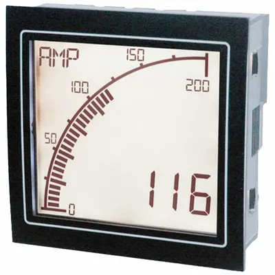 TRUMETER Current Meter: 9 Display Span - Min, 9,999 Display Span - Max, 12 V AC – 24 V AC - Multi-Function Digital Panel Meters