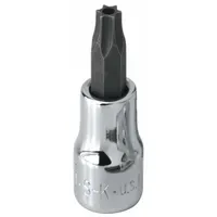 SK PROFESSIONAL TOOLS Socket Bit: 1/4 in Drive Size, Security Torx Tip, T27 Tip Size, Torx (MPN 42527)
