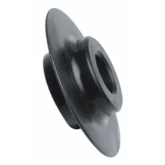 This replacement cutter wheel is designed for use with ROTHENBERGER Classic 22A Series pipe cutters. It accommodates pipe sizes from 1/8 in to 2 in, suitable for cutting metal and plastic pipes in plumbing, HVAC, and mechanical maintenance tasks.