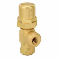 PARKER Pressure Control Valve: 4 gpm, 2,600 psi Max Set, Brass, 1/4 in NPT (MPN 632B-12-1/4-2)