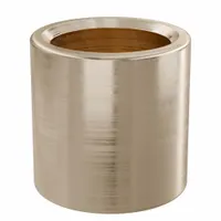 Sleeve Bearing: Bronze, SAE 841, 1 1/2 in Bore, 2 in OD, 2 in Lg, 50,000 lb/sq in-fpm Max PV, 5 PK (MPN AA2007-02B)
