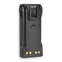 MOTOROLA Radio Battery: Fits Motorola, For HT/MTX Series, 1,500 mAh, Nickel-Metal Hydride, HNN9008AR