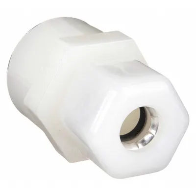 PARKER N6FC4 Nylon Compression Fitting, 3/8 in OD x 1/4 in FNPTF - General Purpose Nylon Compression Fittings