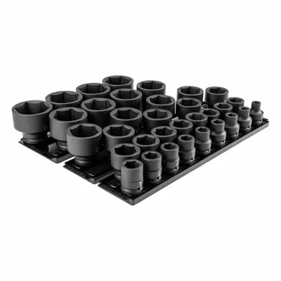 TEKTON Impact Socket Set: 3/4 in Drive Size, Small Set (0-50 pieces) Set Size - SAE Impact Socket Sets