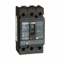 This 3-pole molded case circuit breaker is rated 225 A with a maximum AIR rating of 25kA at 240V AC. It features instantaneous trip for short-circuit protection, ABC phase connection, and line/load lug terminals. Designed for use in I-Line panelboards for overcurrent protection in power distribution systems