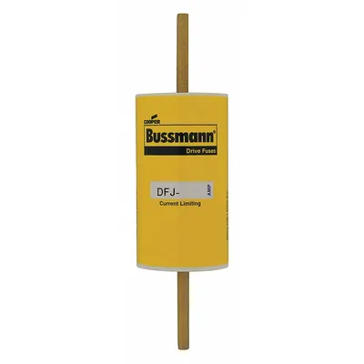 BUSSMANN Fuse: DFJ Series, Class J, Bolt-On Body, Fast-Acting, 225 A, 600 V AC - Fast-Acting Bolt-On Fuses